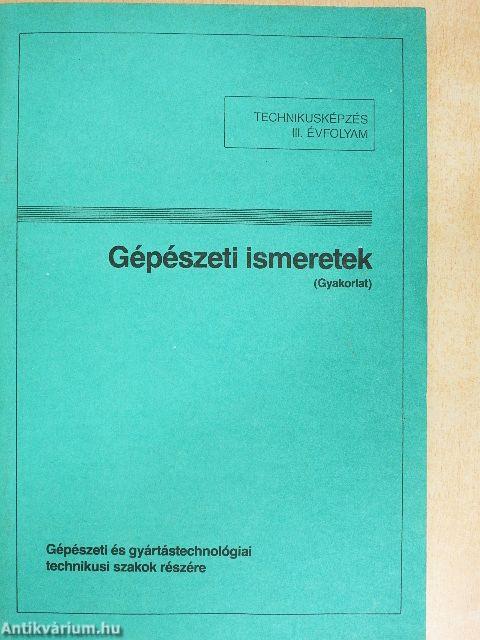 Gépészeti ismeretek
