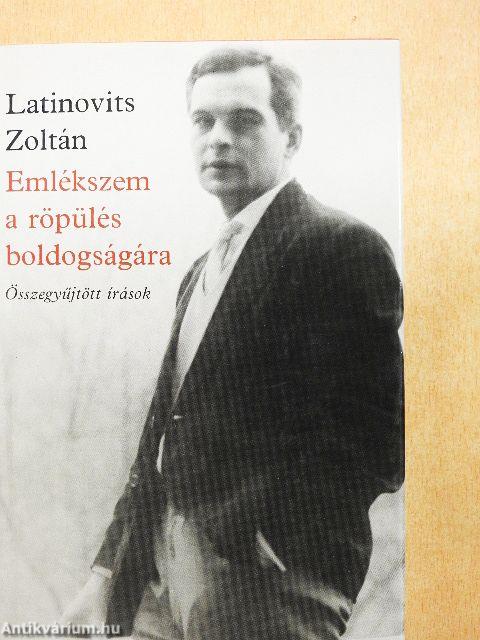 Emlékszem a röpülés boldogságára