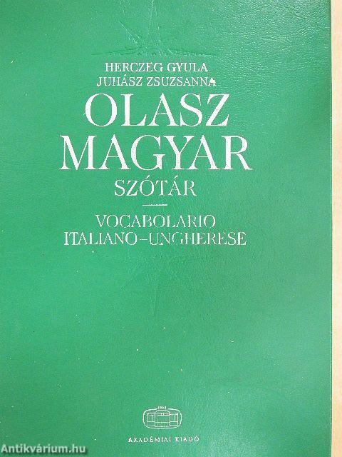Olasz-magyar szótár