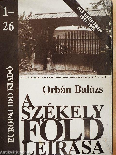 A Székelyföld leírása 1-26.