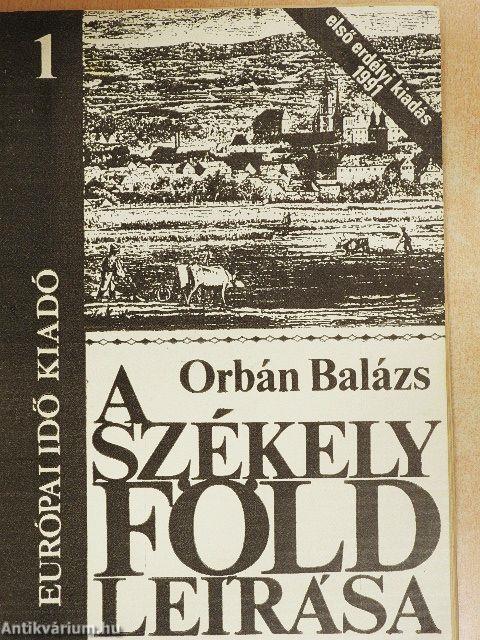 A Székelyföld leírása 1-26.