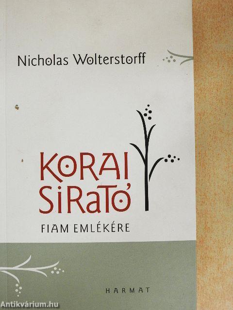 Korai sirató