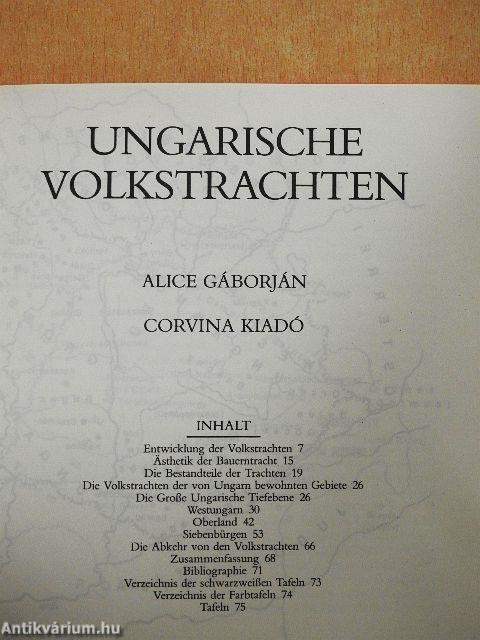 Ungarische Volkstrachten