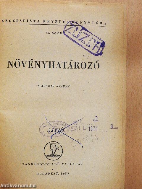 Növényhatározó