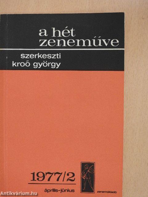 A hét zeneműve 1977/2.