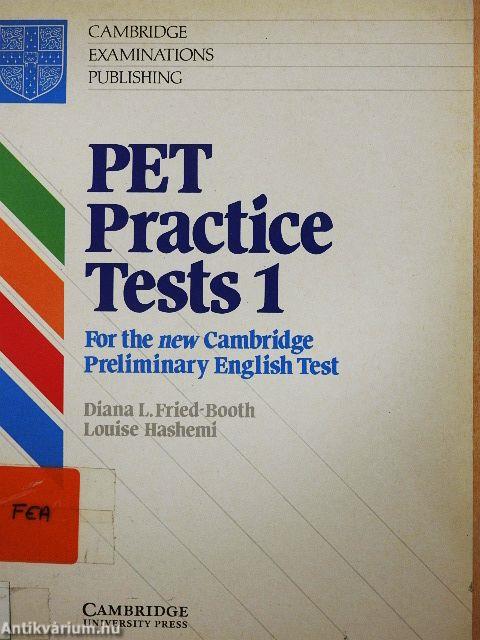 PET Practice Tests 1