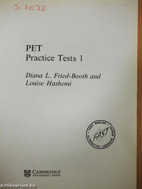 PET Practice Tests 1