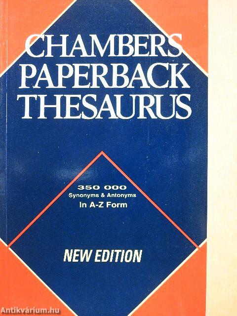 Chambers Paperback Thesaurus