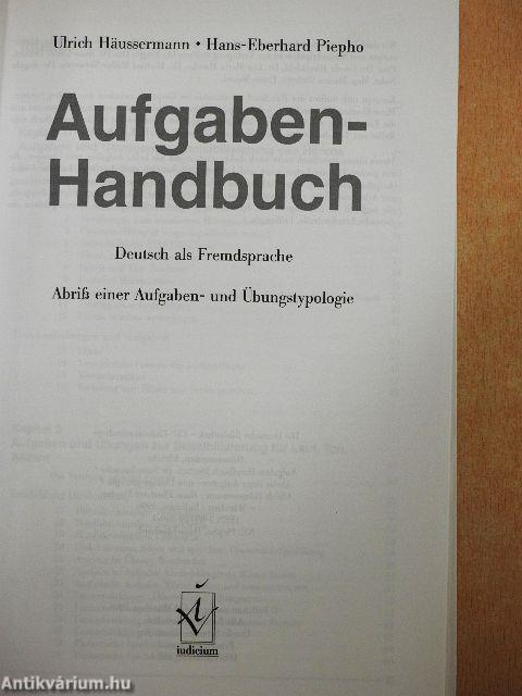 Aufgaben-Handbuch