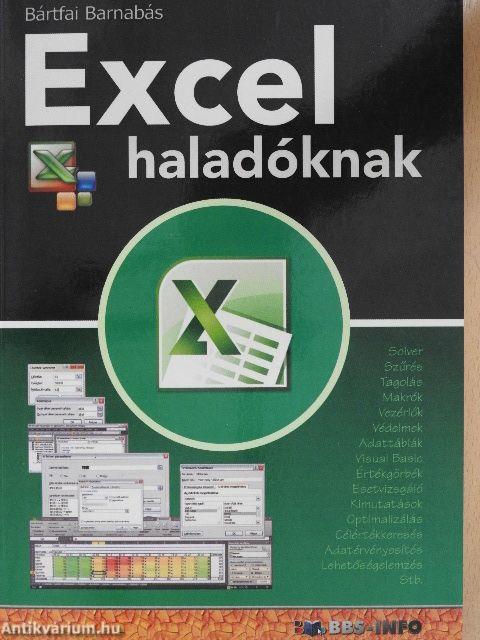 Excel haladóknak