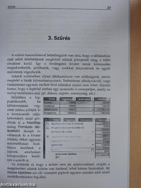 Excel haladóknak