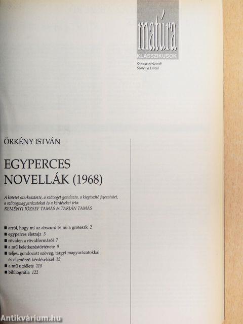 Egyperces novellák