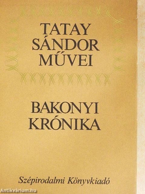 Bakonyi krónika