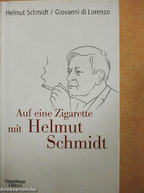Auf eine Zigarette mit Helmut Schmidt