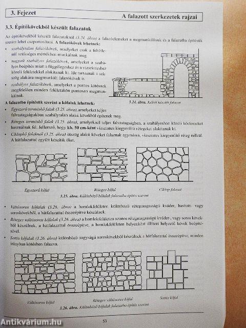 Épületszerkezetek szakrajza