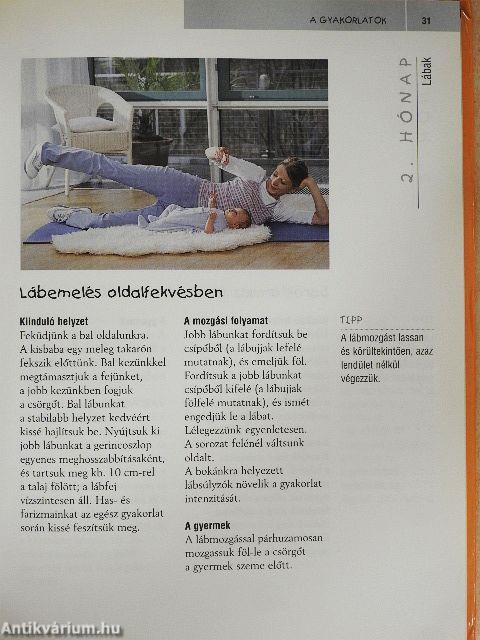 Csúcsformában a babával