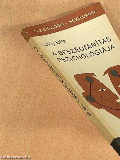 A beszédtanítás pszichológiája