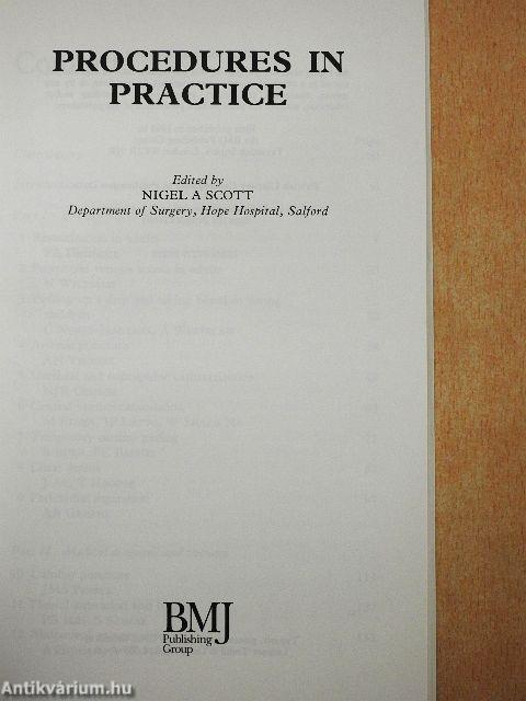 Procedures in Practice