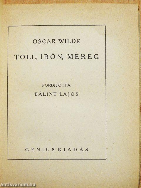 Toll, irón, méreg