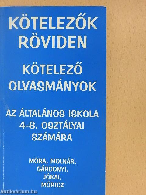 Kötelező olvasmányok