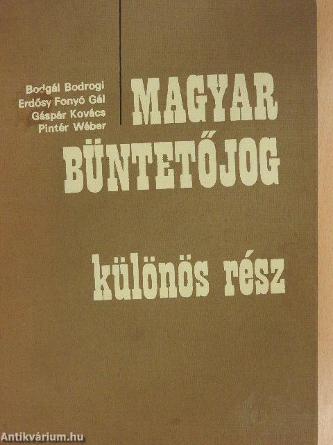 Magyar büntetőjog