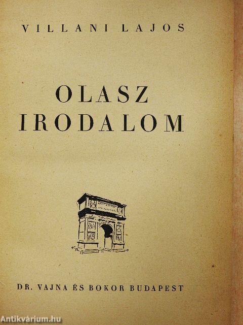 Olasz irodalom