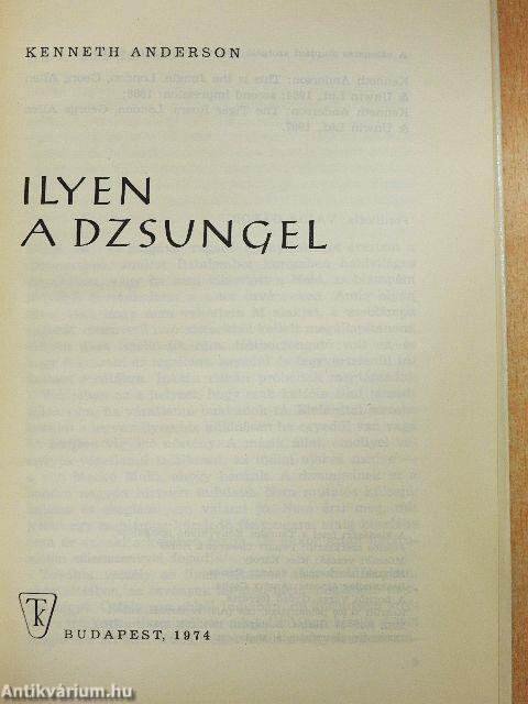 Ilyen a dzsungel