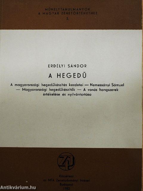 A hegedű