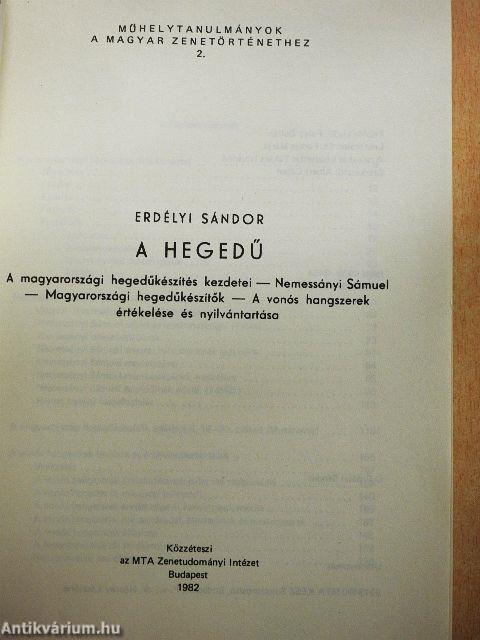 A hegedű