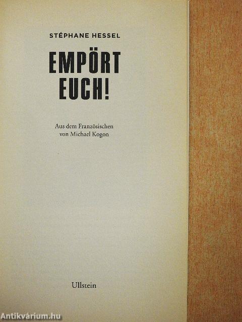 Empört euch!