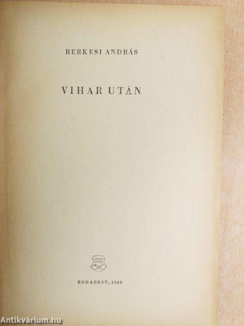 Vihar után