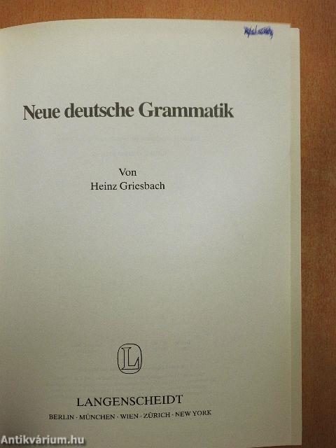 Neue deutsche Grammatik