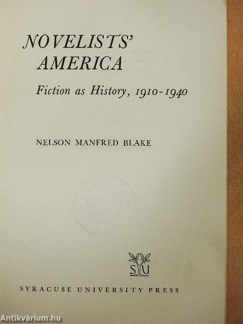 Novelists' America