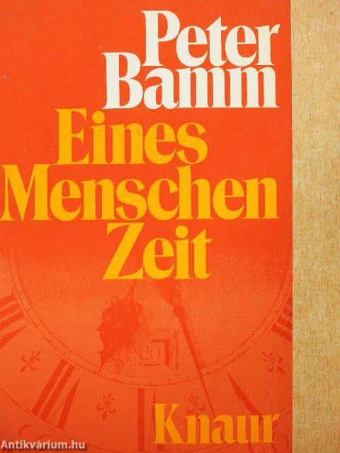 Eines Menschen Zeit