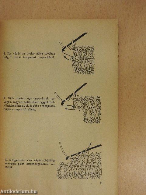 Kötés-horgolás 1968