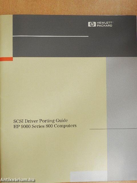 SCSI Driver Porting Guide