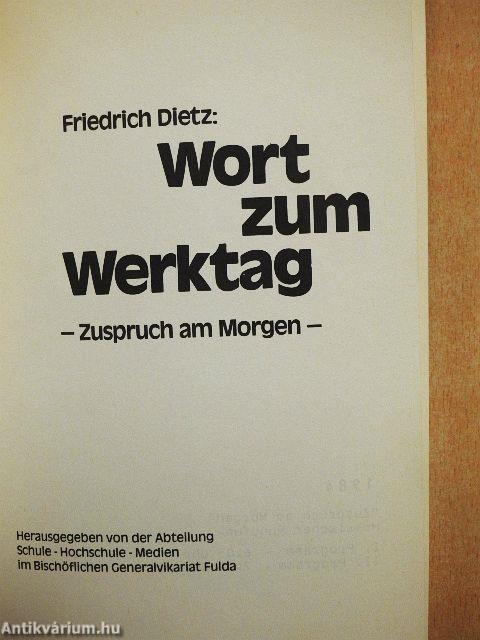 Wort zum Werktag