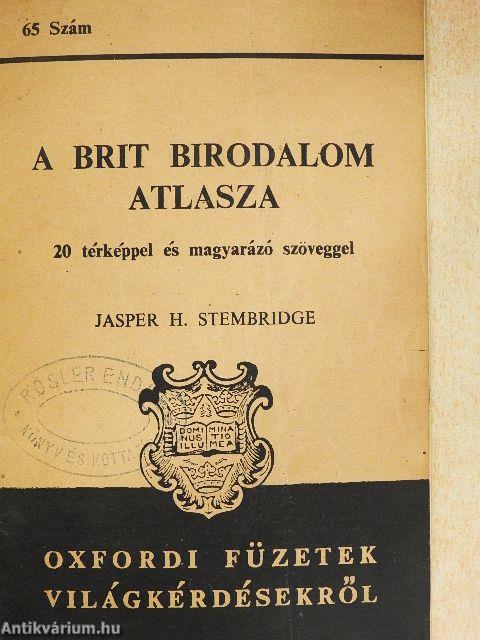 A Brit Birodalom atlasza