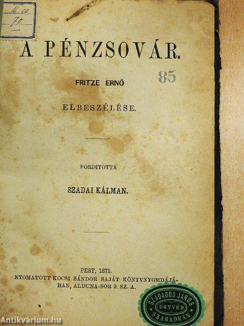 A pénzsovár