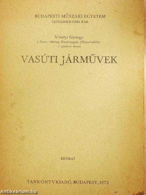 Vasúti járművek