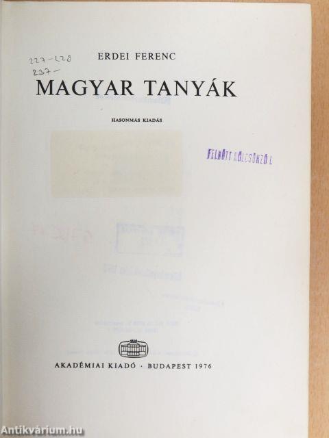 Magyar tanyák