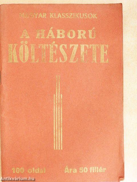 A háború költészete