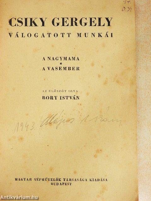 A nagymama/A vasember