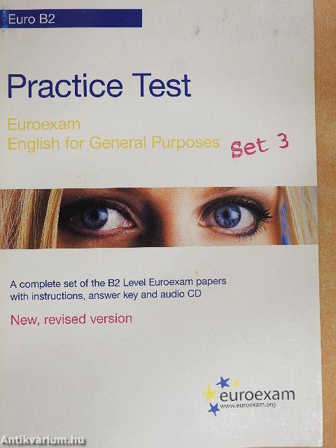 Practice Test - Euro B2 - Set 3 - CD-vel