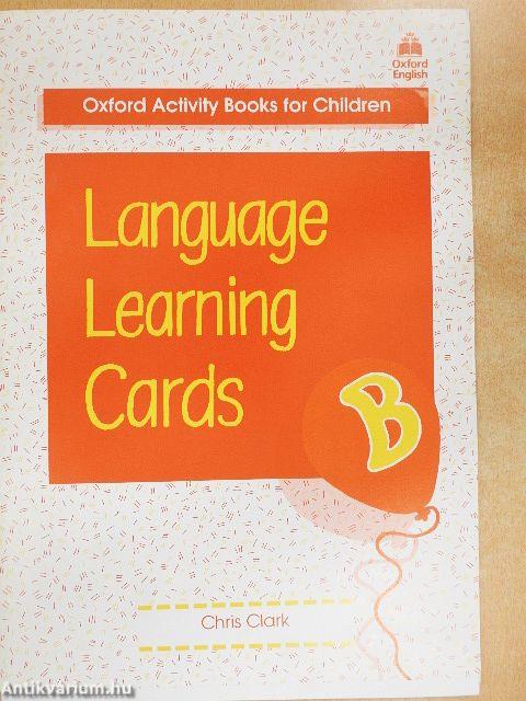 Language Learning Cards B