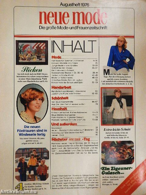 Neue Mode August 1976