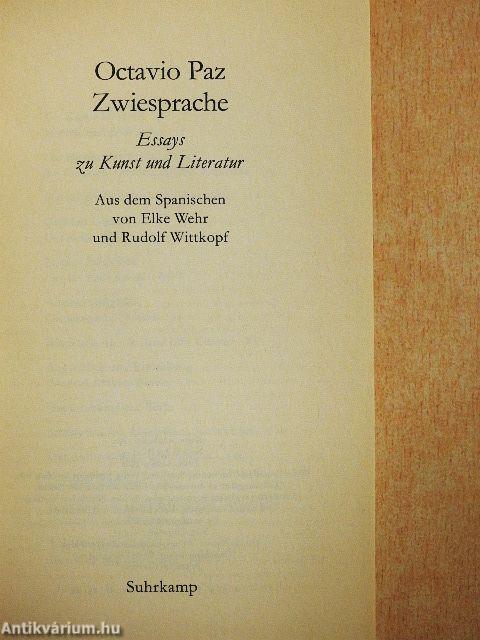 Zwiesprache