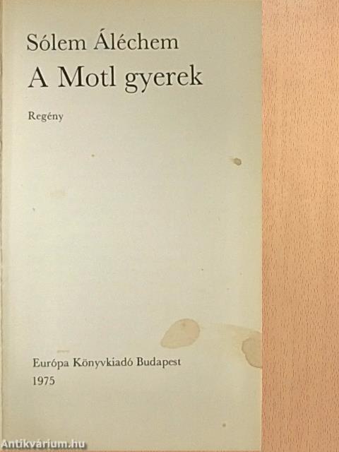 A Motl gyerek