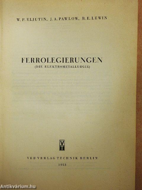 Ferrolegierungen