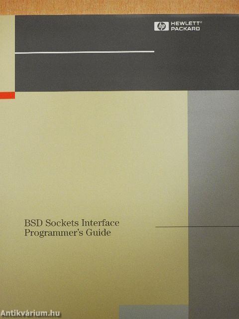 BSD Sockets Interface Programmer's Guide